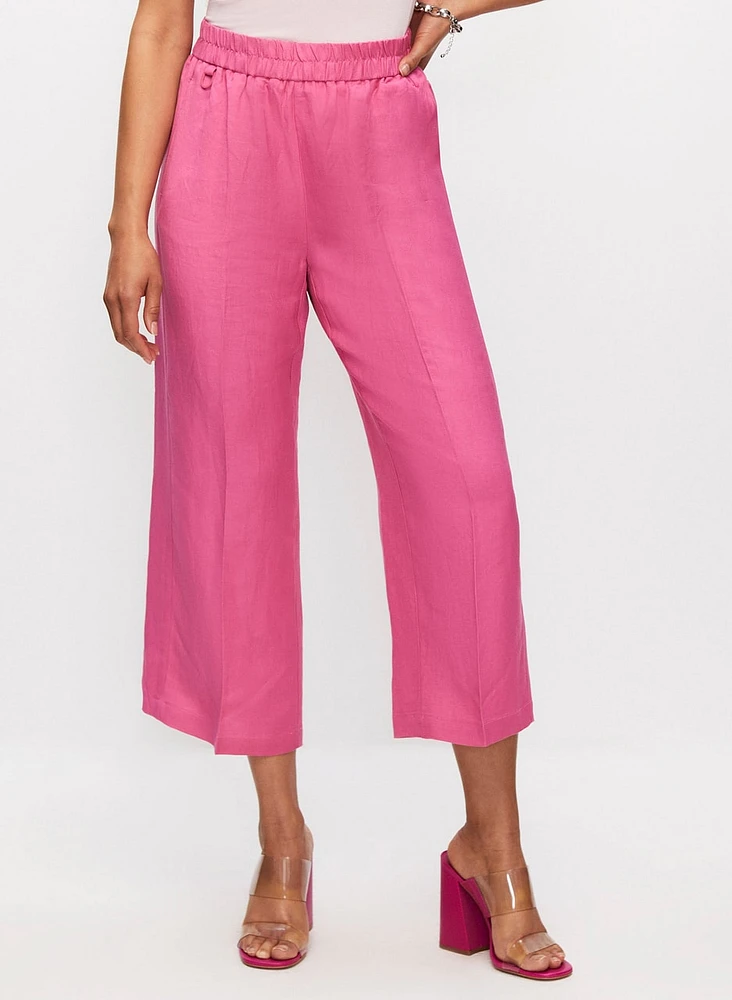 Pull-On Culotte Pants