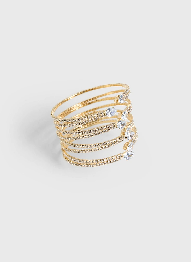 Crystal Cuff Bracelet