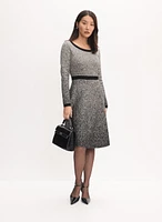 Ombre Marled Knit Dress