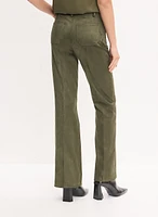 Faux Suede Pants