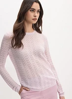 Open Knit Sweater