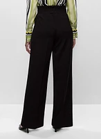 Belted Wide Leg Pants