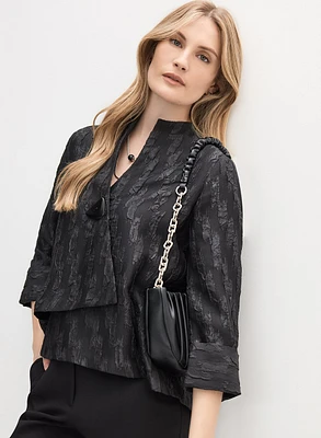 Asymmetric Swing Jacket