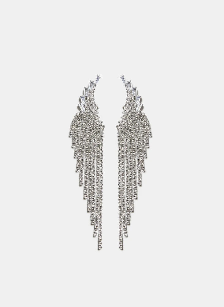 Boucles d'oreilles en cascade
