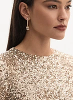 Sequin Embellished Dress