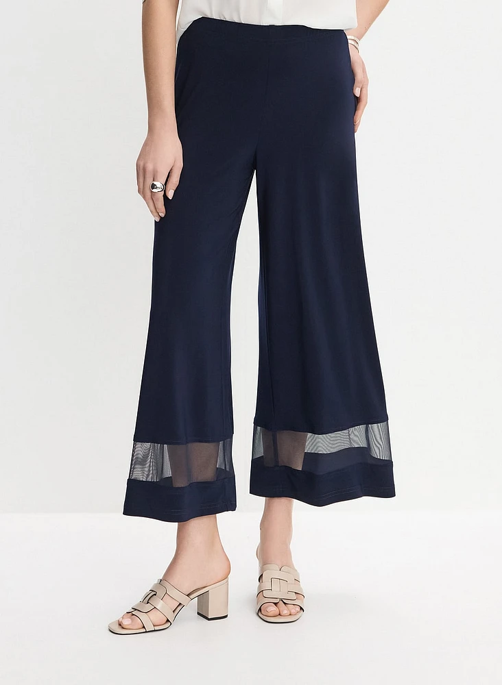 Joseph Ribkoff - Sheer Hem Pants