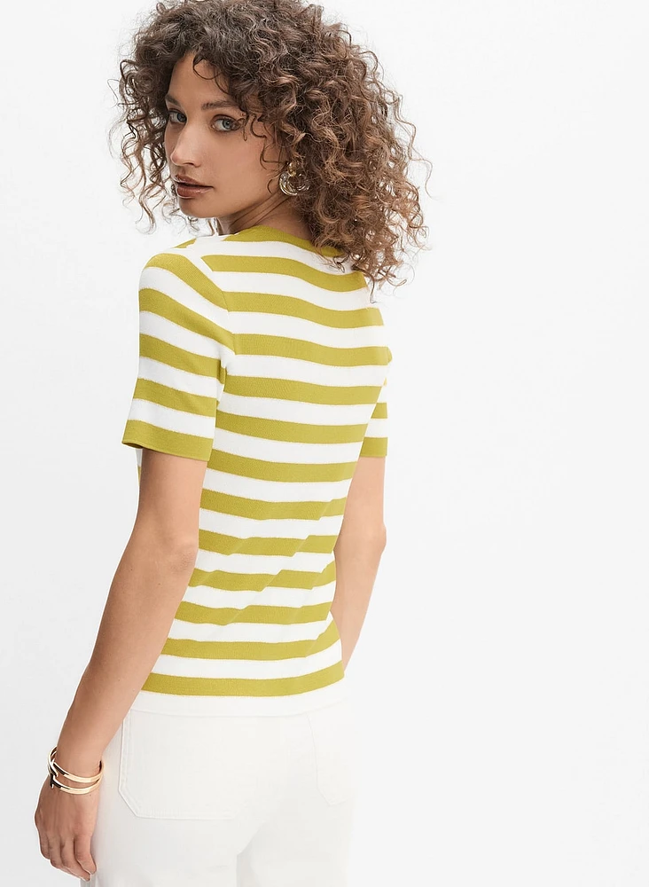 Pull à rayures
