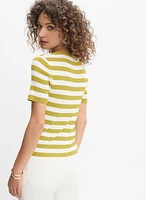 Pull à rayures