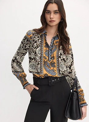 Mixed Paisley Blouse