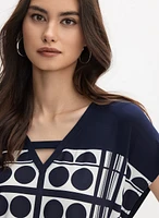 Joseph Ribkoff - Geometric Print Top