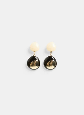 Pearl Base Drop Earrings