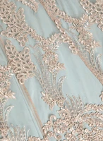 Lace Overlay Dress
