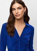 Long Sleeve Ruched Top