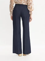 Pantalon Soho en denim à jambe large