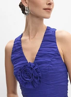 Textured Taffeta Dress