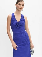 Textured Taffeta Dress
