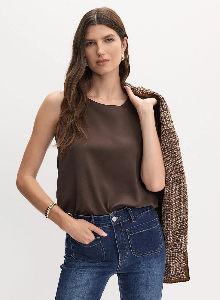 Essential Crew Neck Blouse