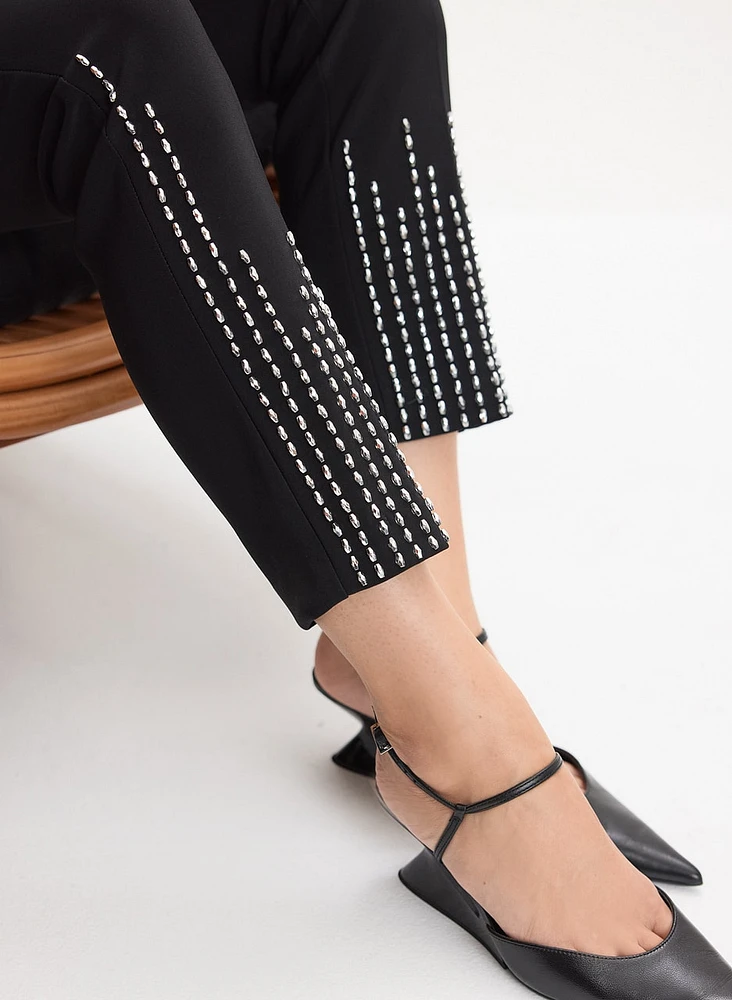 Joseph Ribkoff - Rhinestone Detail Pants