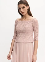 Lace & Chiffon Dress