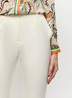 Cuff Detail Ankle Pants