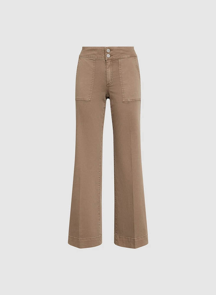 Wide-Leg Trouser Fit Jeans