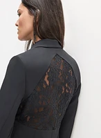 Lace Insert Jacket