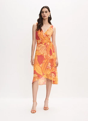 Joseph Ribkoff - Printed Chiffon Dress