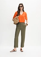 Blouse à manches évasées