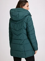 Hooded Puffer Coat