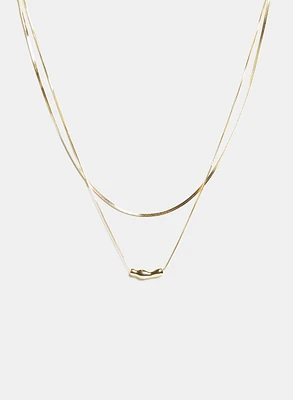 Double Chain Necklace