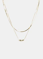 Double Chain Necklace