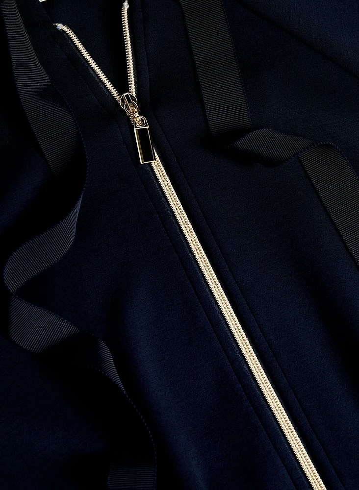 Zip-Front Adjustable Jacket