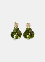 Boucles d'oreilles florales