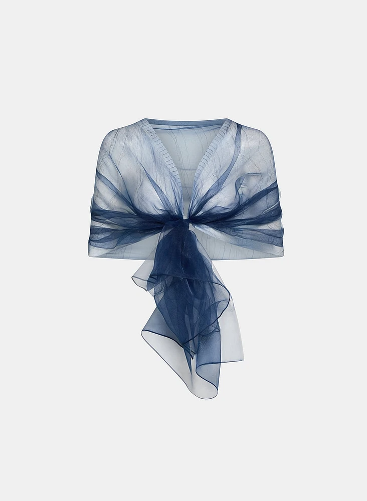 Organza Wrap Scarf