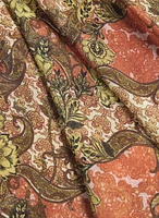 Belted Paisley Shirt Dress