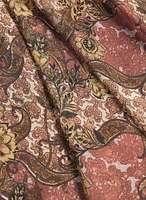 Belted Paisley Shirt Dress