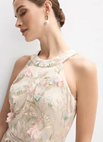 3D Floral Dress