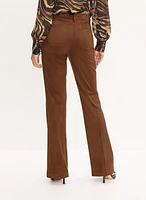 Faux Suede Pants