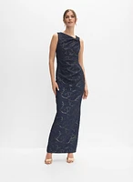 Asymmetrical Neck Dress