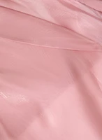 Boléro en organza à nouer l'avant