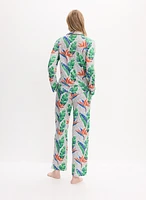 Simon Chang - Tropical Print Pyjama Set