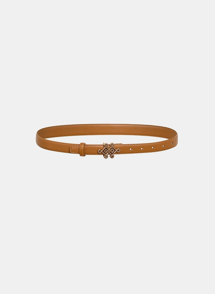 Geometric Buckle Belt