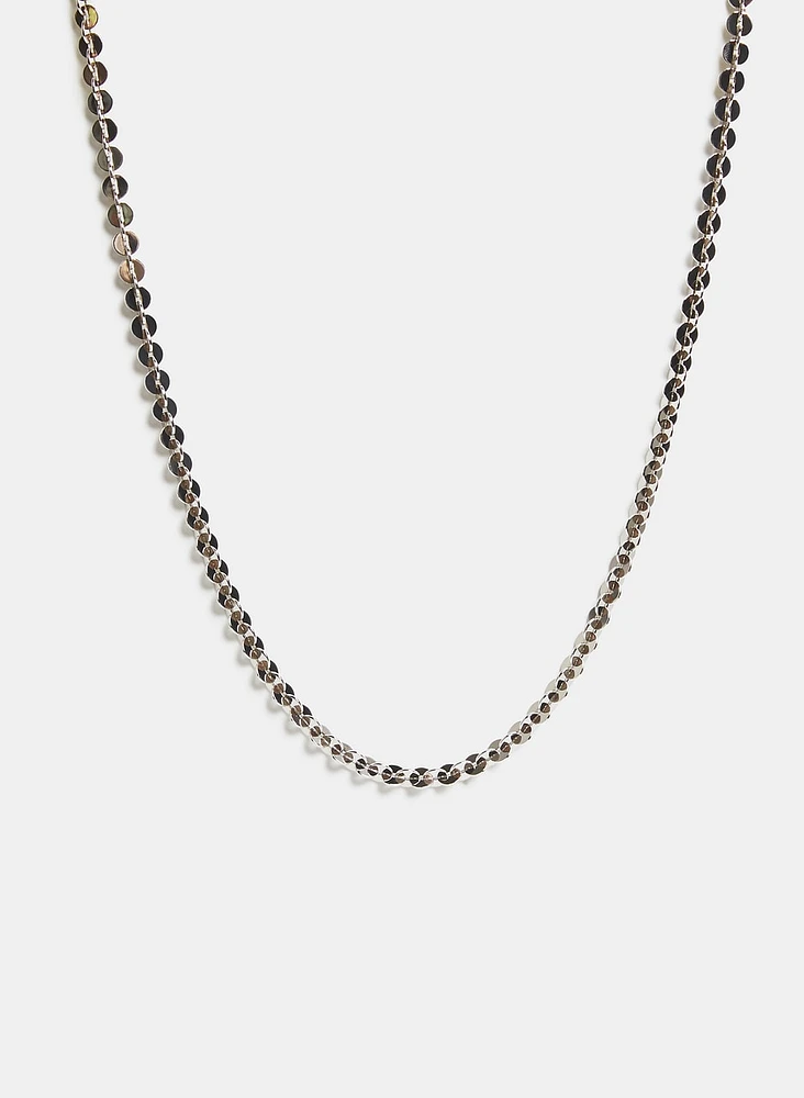 Disc Chain Necklace