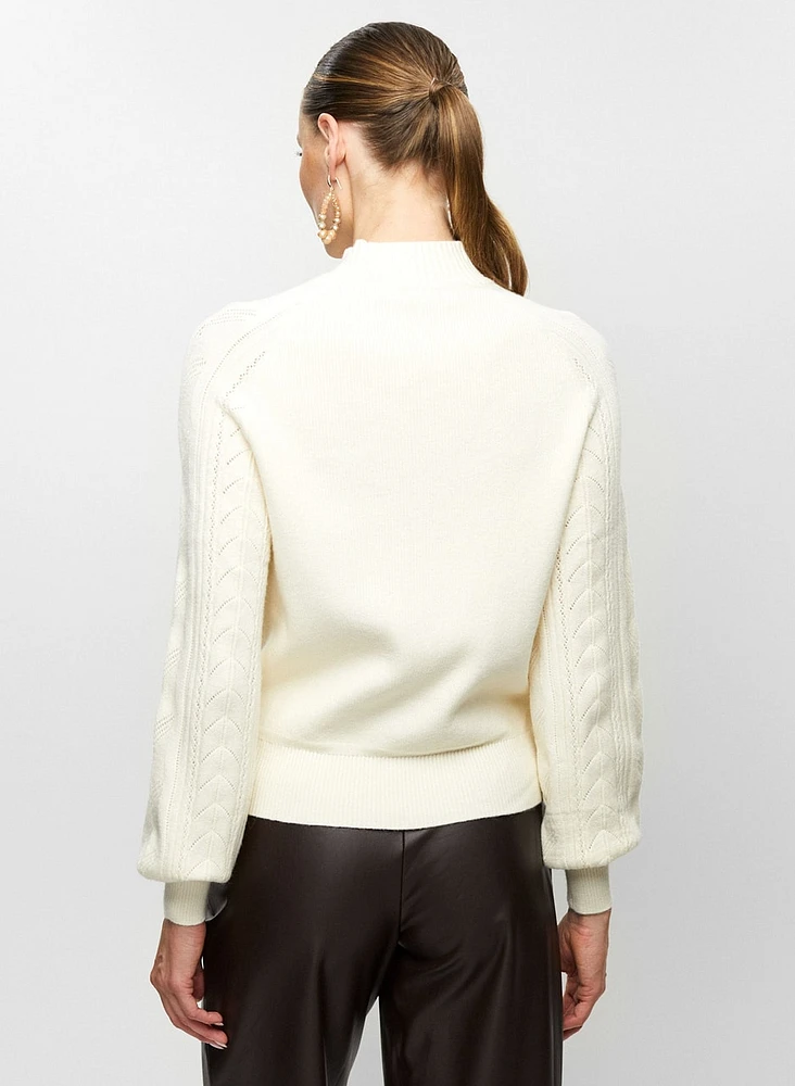 Mock Neck Sweater