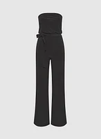Strapless Jersey Jumpsuit