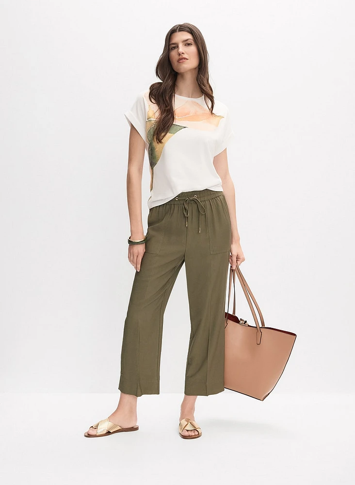 Lily Print T-Shirt