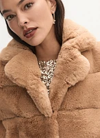 Cropped Faux-Fur Coats