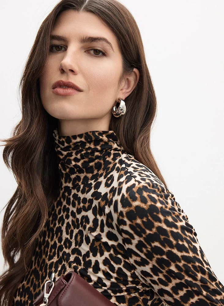 Leopard Print Top