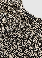 Blouse à manches volantées