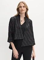 Joseph Ribkoff - Asymmetric Swing Jacket